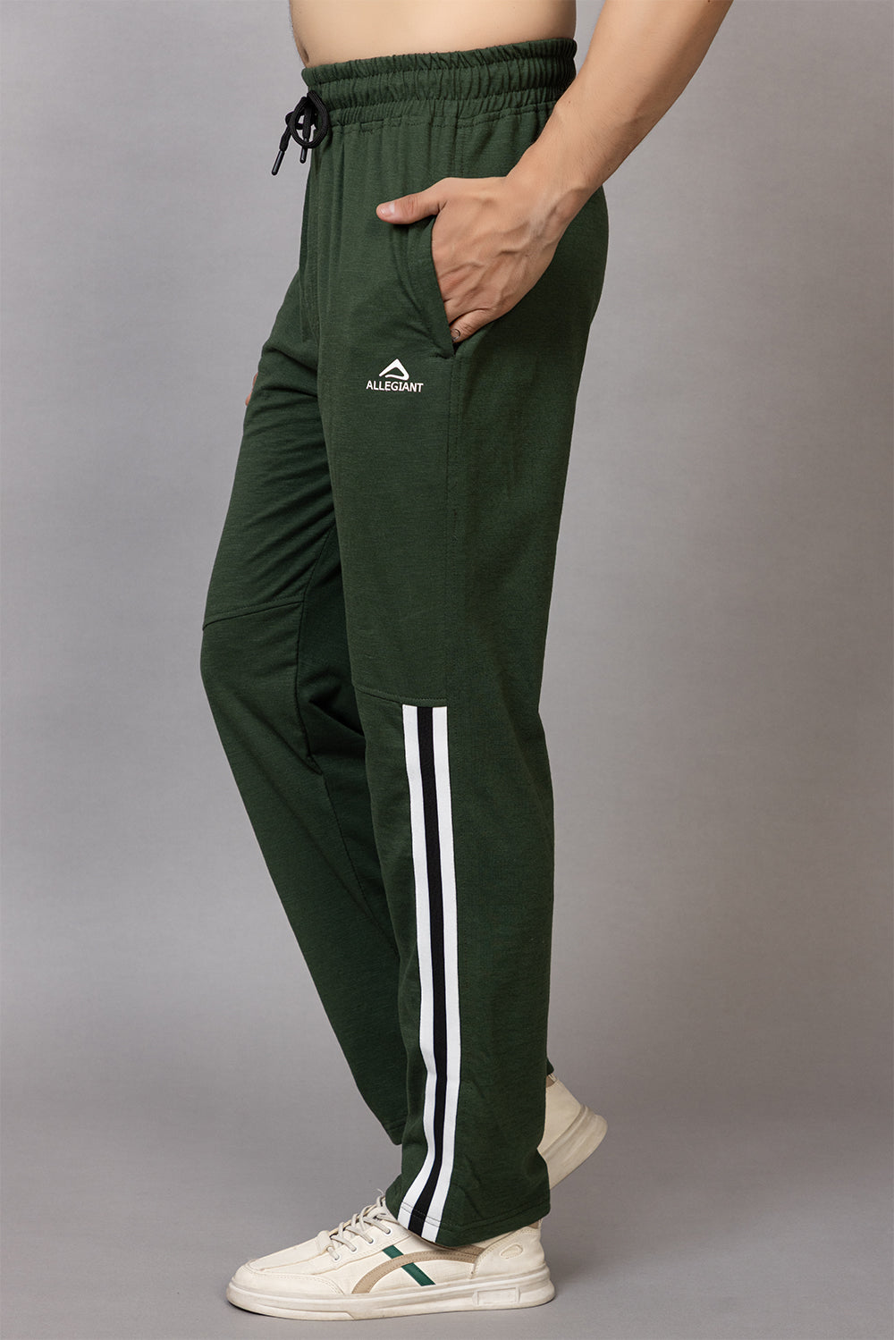 English green poly cotton lower